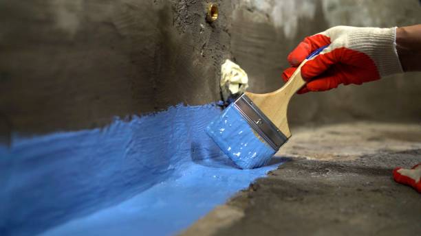 Commercial Waterproofing project at a Inwood, NY business property by SJ Waterproofing Pros